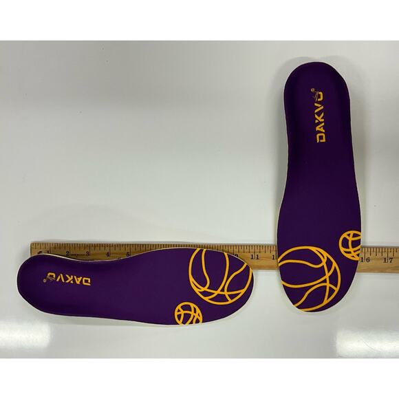 DAKVO Orthotic Curve Design Sport Shoe Insole "M" Hard Arch Support Trimmable - Picture 9 of 9